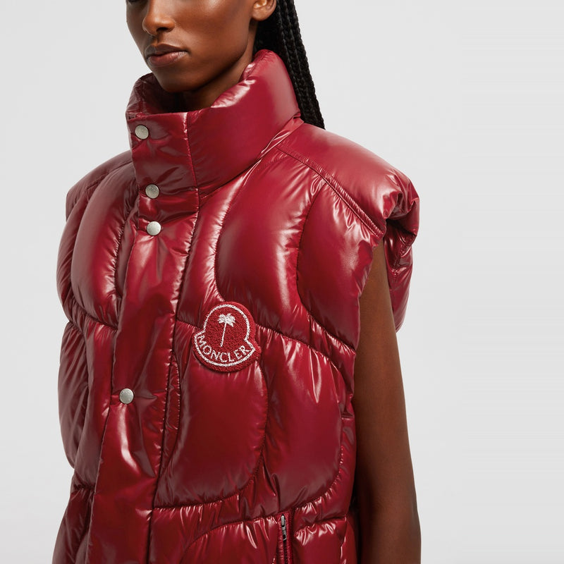 MONCLER X PALM ANGELS GWENYTH DOWN GILET