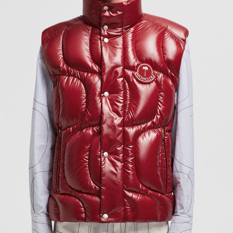 MONCLER X PALM ANGELS GWENYTH DOWN GILET