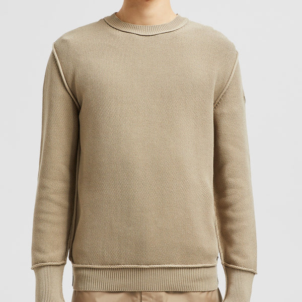 TEXTURED COTTON JUMPER