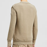 TEXTURED COTTON JUMPER