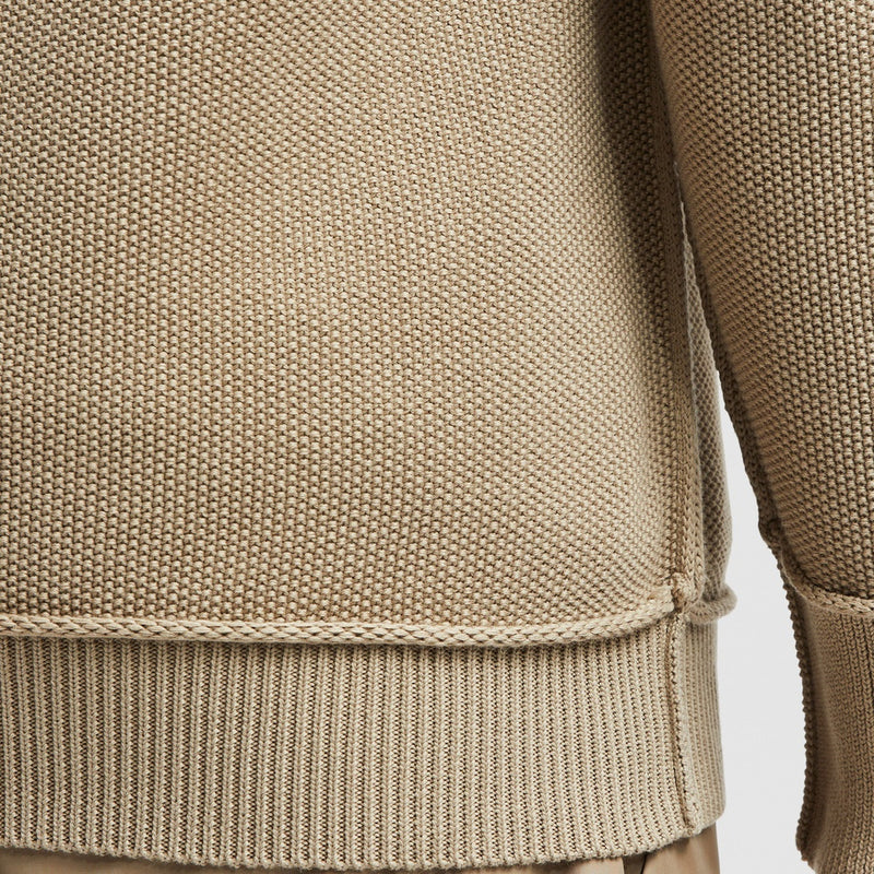 TEXTURED COTTON JUMPER