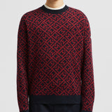 MONOGRAM COTTON JACQUARD JUMPER
