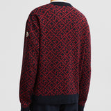 MONOGRAM COTTON JACQUARD JUMPER