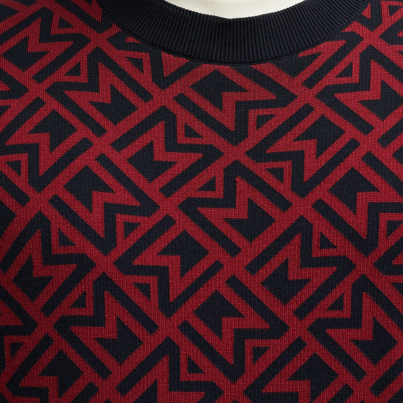 MONOGRAM COTTON JACQUARD JUMPER