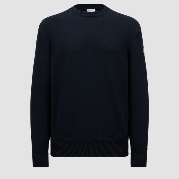 LOGO PATCH COTTON JUMPER