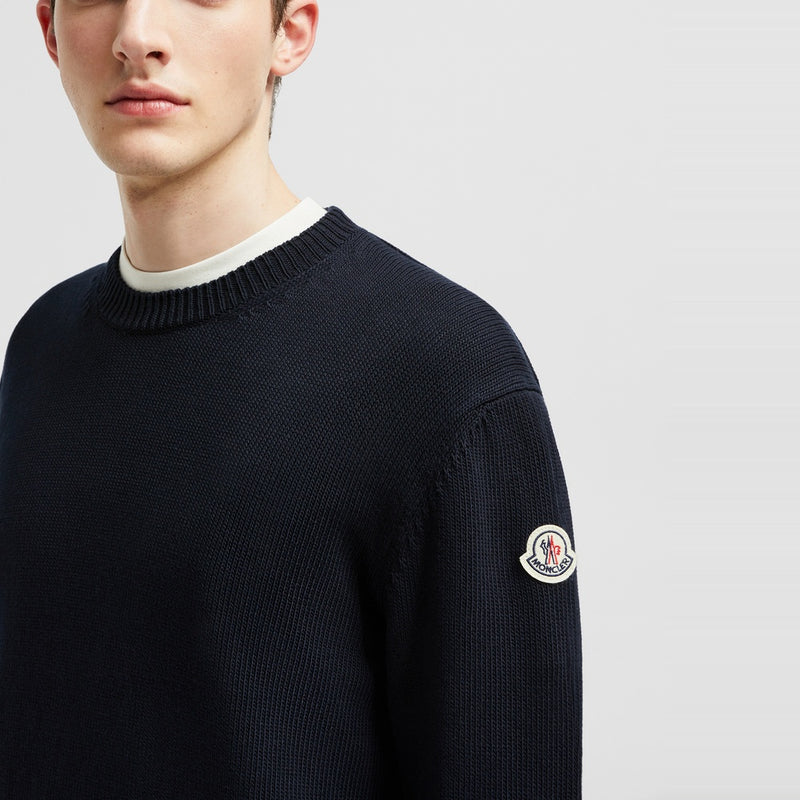 LOGO PATCH COTTON JUMPER
