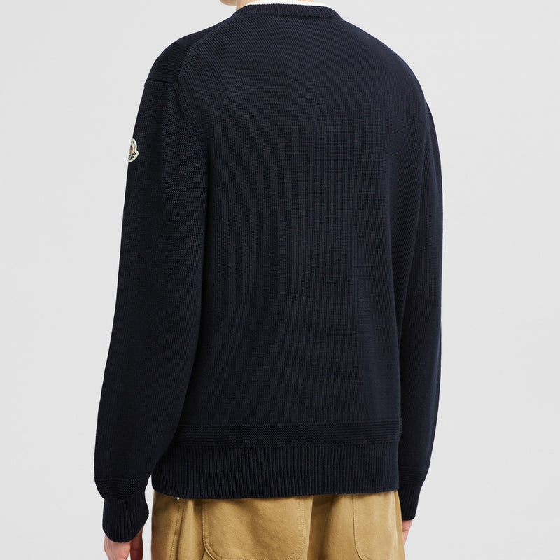 LOGO PATCH COTTON JUMPER