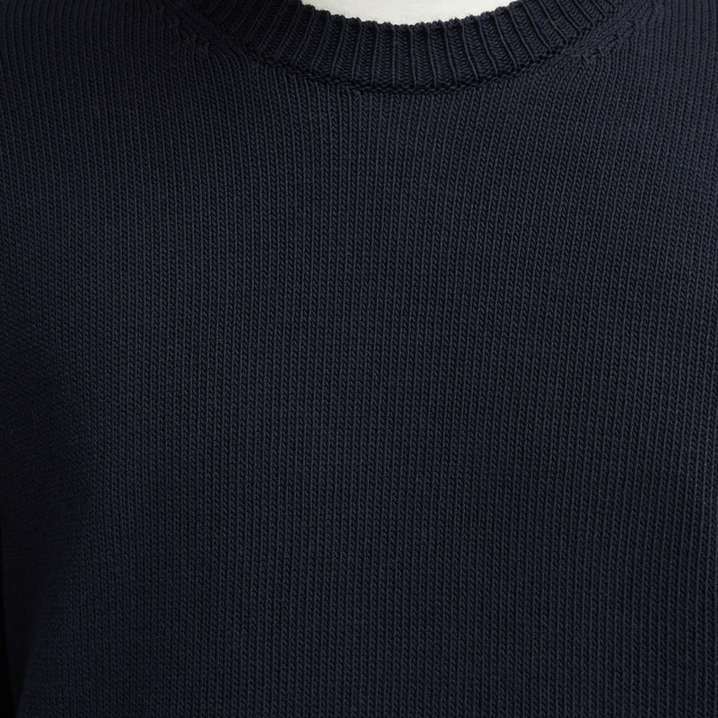 LOGO PATCH COTTON JUMPER
