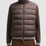 PADDED COTTON CARDIGAN