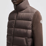 PADDED COTTON CARDIGAN