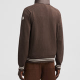 PADDED COTTON CARDIGAN