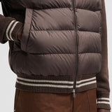 PADDED COTTON CARDIGAN