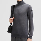 WOOL POLO NECK JUMPER