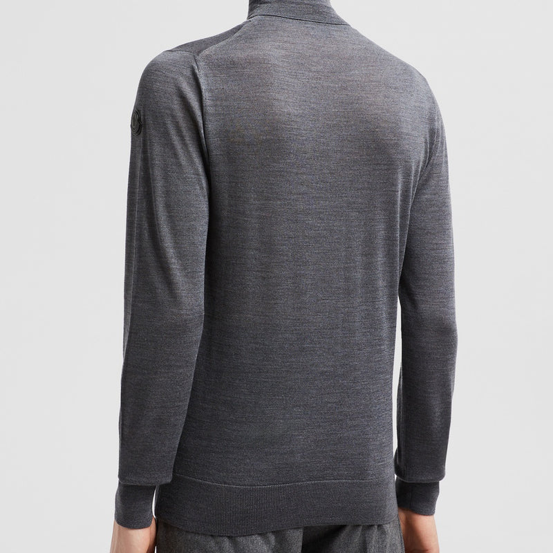WOOL POLO NECK JUMPER
