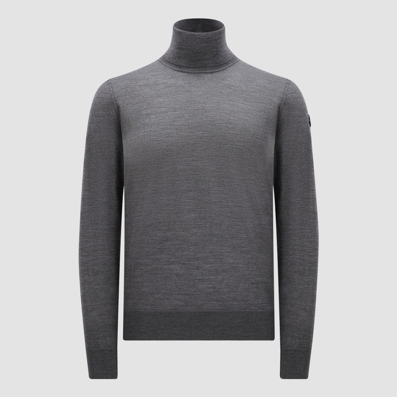WOOL POLO NECK JUMPER