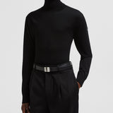 WOOL POLO NECK JUMPER