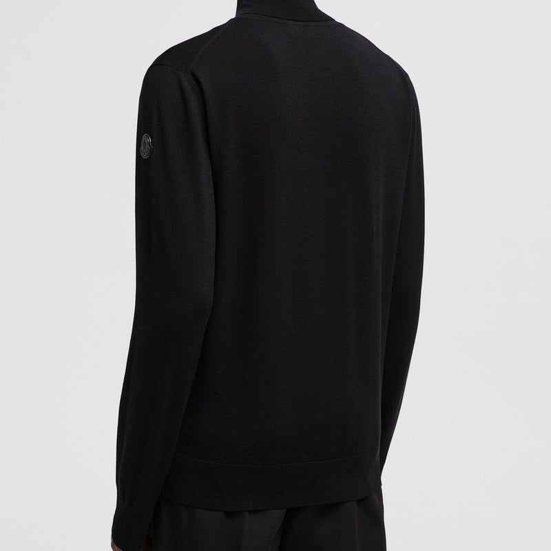 WOOL POLO NECK JUMPER