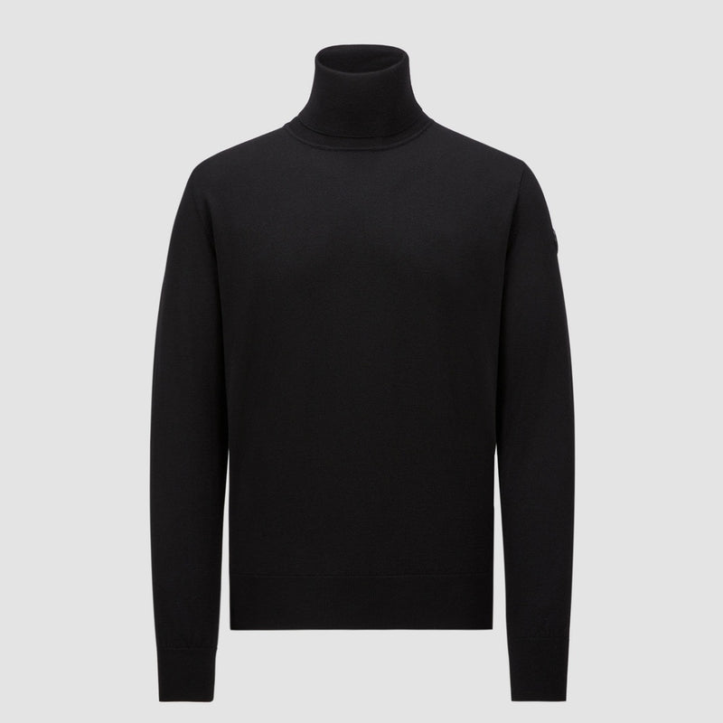 WOOL POLO NECK JUMPER
