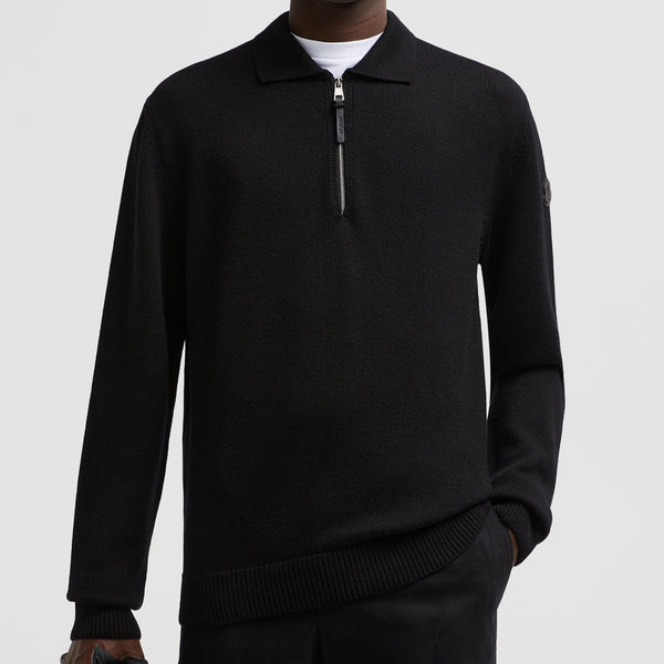 WOOL POLO JUMPER