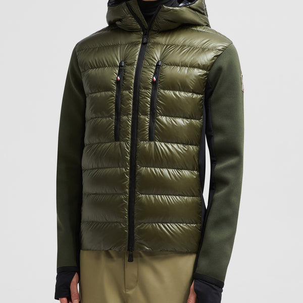 Padded Zip-Up Hoodie