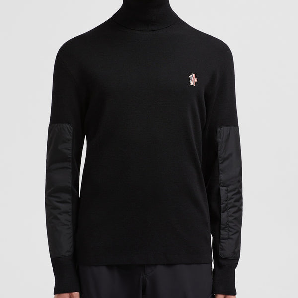 WOOL POLO NECK JUMPER