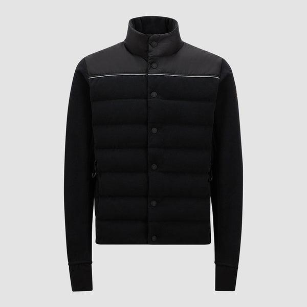 PADDED POLARTEC ZIP-UP CARDIGAN