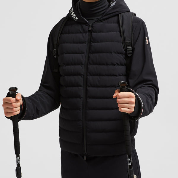 PADDED ZIP-UP SWEATSHIRT