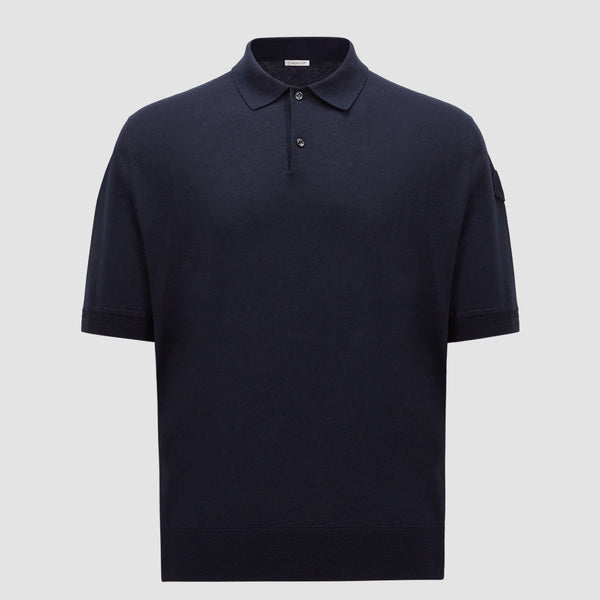 SILK & LINEN KNIT POLO SHIRT
