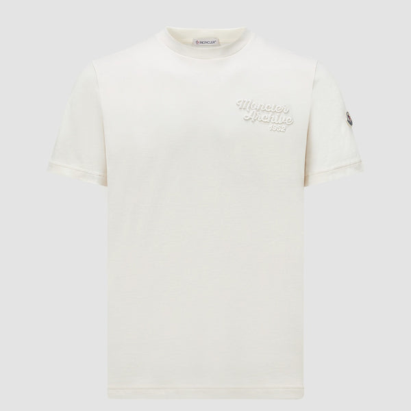EMBROIDERED LOGO COTTON T-SHIRT