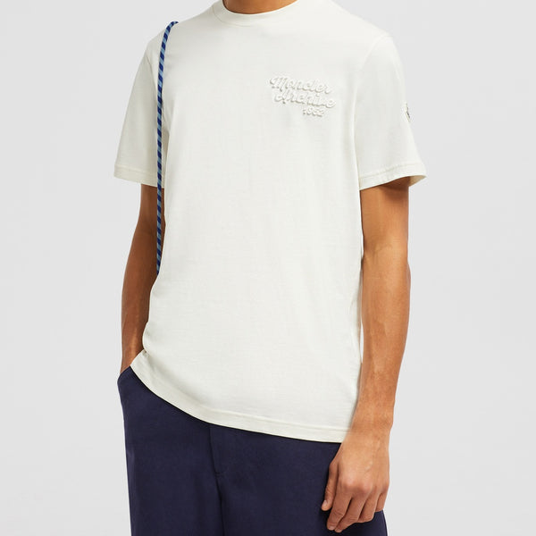 EMBROIDERED LOGO COTTON T-SHIRT