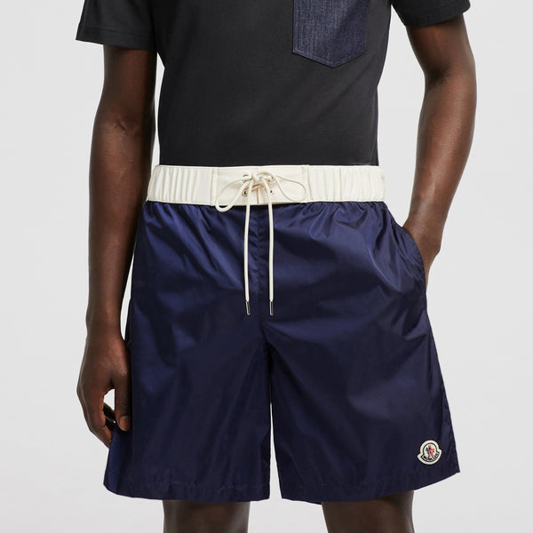 COTTON & DENIM T-SHIRT WITH POCKET