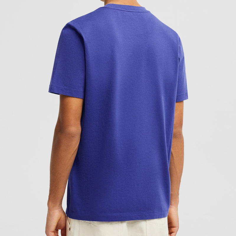 FLOCKED LOGO COTTON T-SHIRT