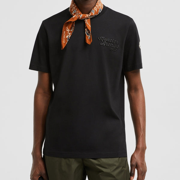 EMBROIDERED LOGO COTTON T-SHIRT