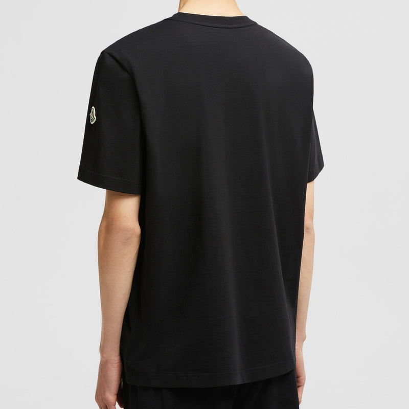 RUBBERISED LOGO COTTON T-SHIRT