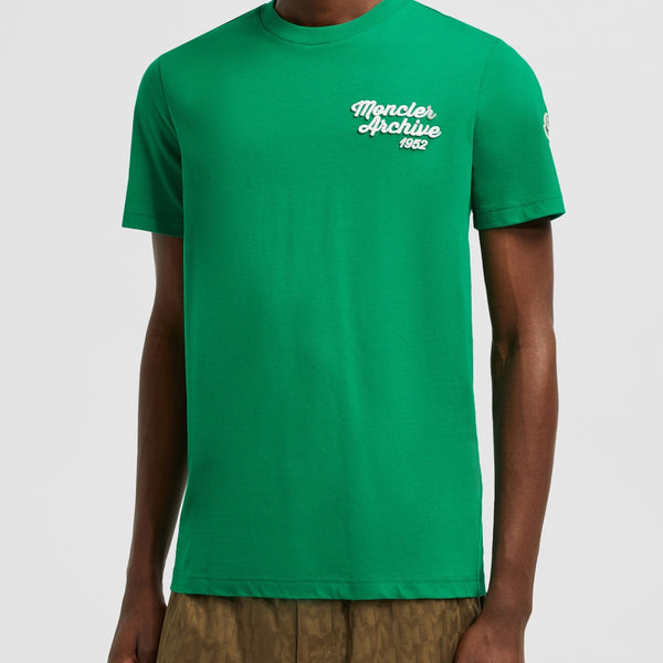 EMBROIDERED LOGO COTTON T-SHIRT