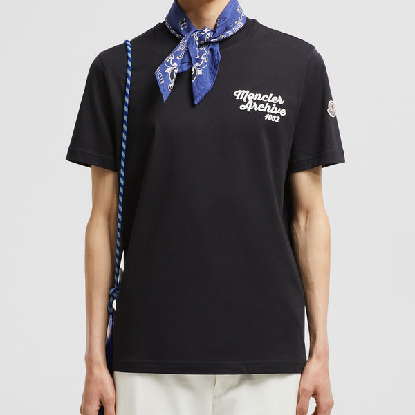 EMBROIDERED LOGO COTTON T-SHIRT