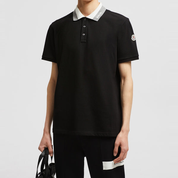 EMBROIDERED LOGO COTTON PIQUET POLO SHIRT