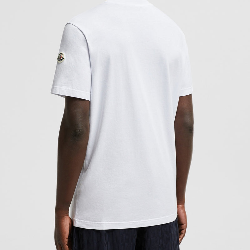 SHARK LOGO COTTON T-SHIRT