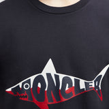 SHARK LOGO COTTON T-SHIRT