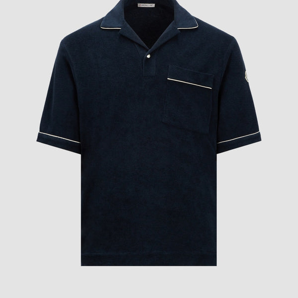COTTON TERRY CLOTH POLO SHIRT
