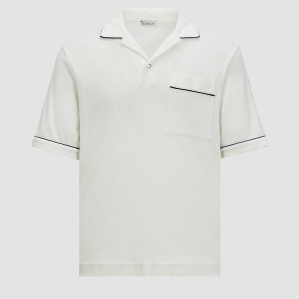 COTTON TERRY CLOTH POLO SHIRT