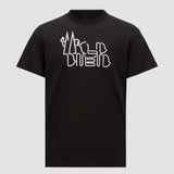 CURVED LOGO COTTON T-SHIRT