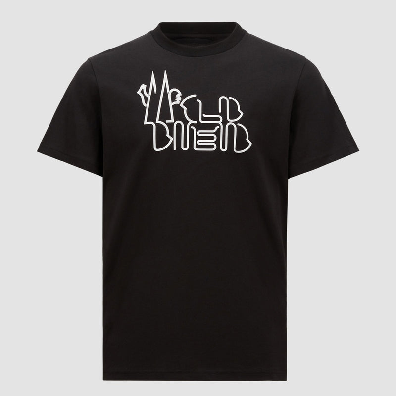 CURVED LOGO COTTON T-SHIRT
