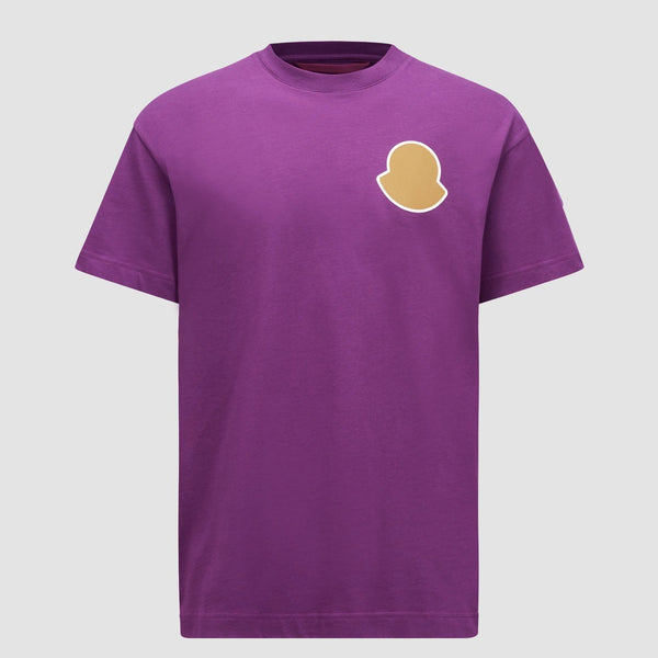 CURVED LOGO COTTON T-SHIRT
