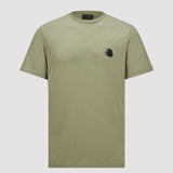 FADED LOGO MOTIF COTTON T-SHIRT