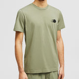 FADED LOGO MOTIF COTTON T-SHIRT
