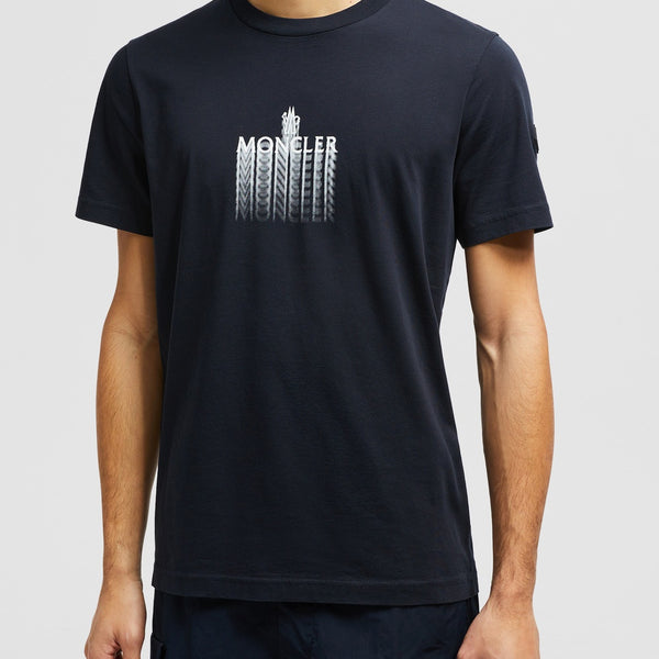 FADED LOGO COTTON T-SHIRT