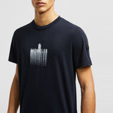 FADED LOGO COTTON T-SHIRT