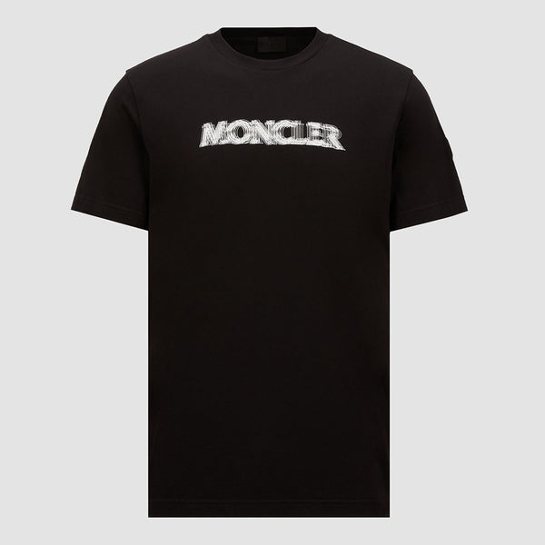 BLURRED LOGO COTTON T-SHIRT