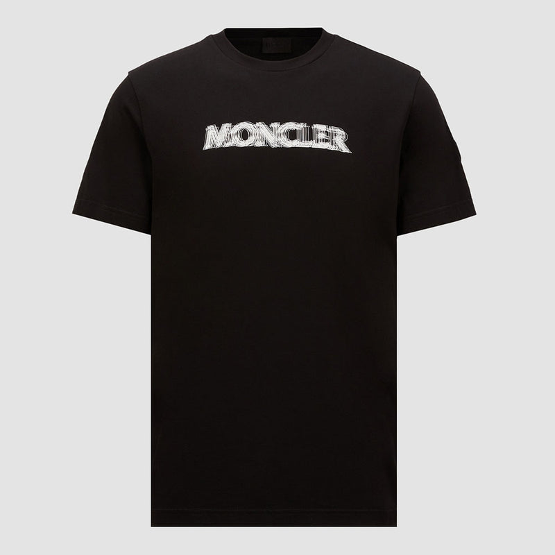 BLURRED LOGO COTTON T-SHIRT